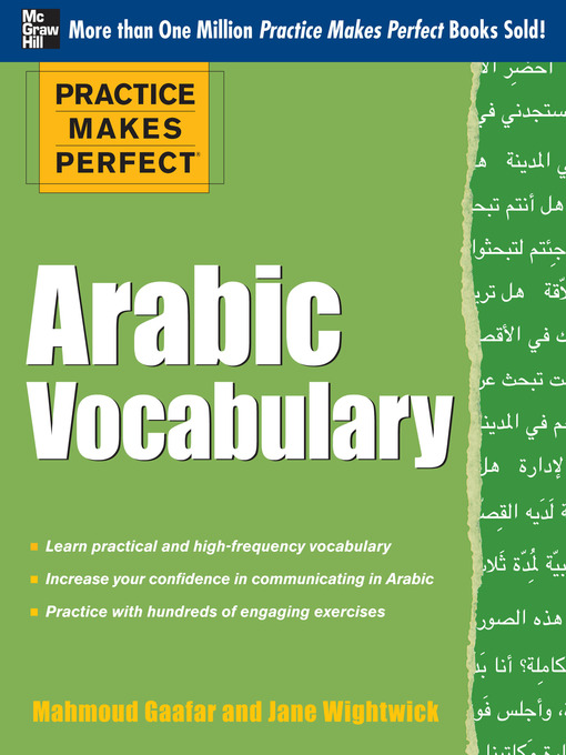 Title details for Arabic Vocabulary by Jane Wightwick - Wait list